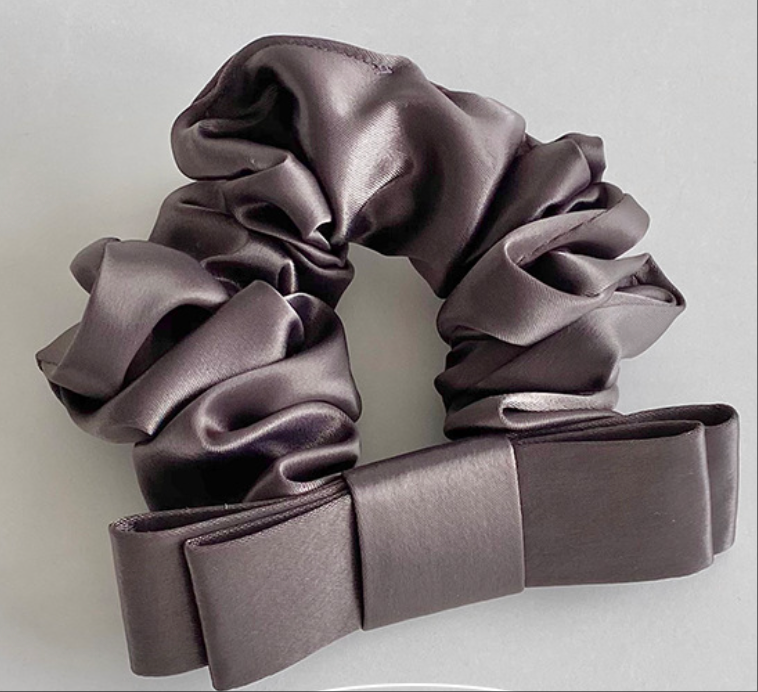 Ash Bow Scrunchie